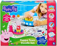 COLORIFIC - PEPPA TOWN DOODLE SET