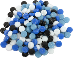 Colourful Mosaics jouet mosaïque Colourful Dots Mix Nuit d’Hiver 100 g verre