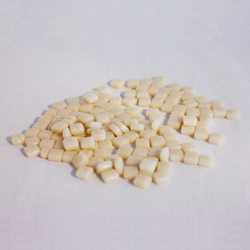 Colourful Mosaics carreaux de mosaïque carrés colorés crème 100 g