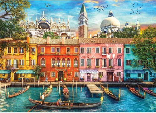 Gibsons Die Farben von Venedig - 1000 Teile