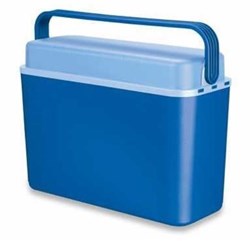 Glacière bleue 12L - Glacière voiture - Passive - Plastique - Bleu