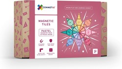 Connetix Magnetische tegels Pastel Geometrie 40-delig