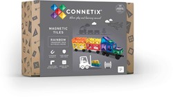 Connetix Ensemble de transport de poêles magnétiques 50 pièces