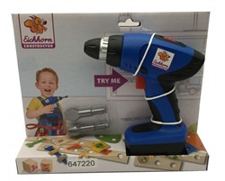 Eichhorn Constructor machine à visser en bois jouet pour enfants
