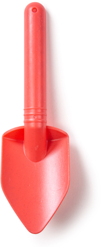 BigJigs pelle jouet éco - pelle de plage rose corail pour enfants