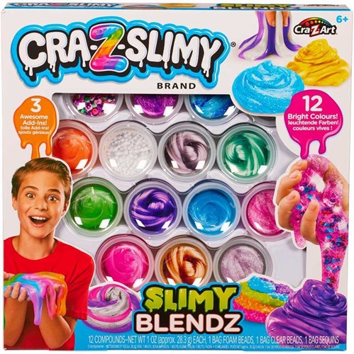 Cra-z-art jouet slime Slimy Blendz set plaisir sensoriel coloré