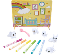Crayola jouet Washimals Baby Pets Nursery set - coloriage créatif-2