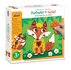 Crealign Art 3D Animaux de la Forêt set créatif - jouet créatif
