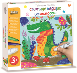 Crealign Coloriage Magique Animaux - Jouet Créatif pour Enfants
