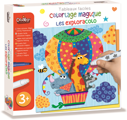 Crealign Explorateurs de Couleurs Magiques coffret créatif pour enfants