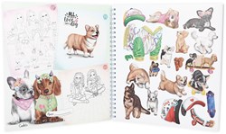 Create your TOPModel Doggy kleurboek