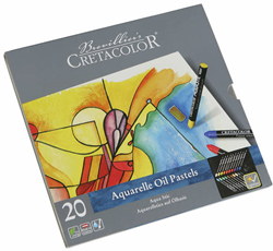 Cretacolor pastel à l'huile Aqua Sticks coffret 20 pièces pour enfants