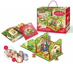 Cubic Fun Puzzle 3D Le Petit Chaperon Rouge - 35 pièces jeu enfant