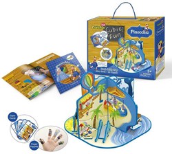 Cubic Fun puzzle 3D Pinocchio - puzzle jouet 36 pièces