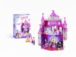 Cubic Fun puzzle 3D fête de princesse - 95 pièces - jouet coloré