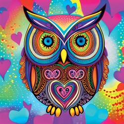 Yazz puzzle Cute Owl - puzzle 1023 pièces multicolore hibou