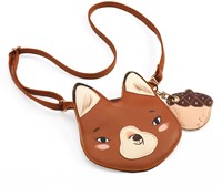 Djeco sac bandoulière enfant Renard - sac animal avec motif renard