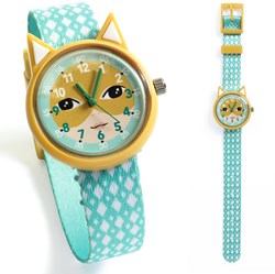 Djeco montre enfant Party - montre d'apprentissage colorée