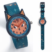 Djeco montre enfant bleue - apprentissage ludique de l'heure