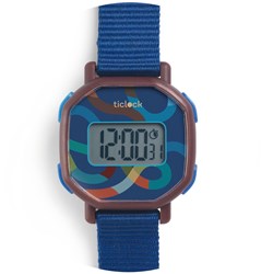 Djeco montre digitale Blue volute étanche antichoc enfant