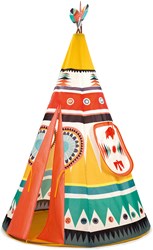 Djeco tente de jeu tipi pour enfants - maison de jeu tipi