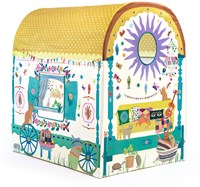 Djeco maison de jeu caravane - grande tente enfant jouet caravane-2