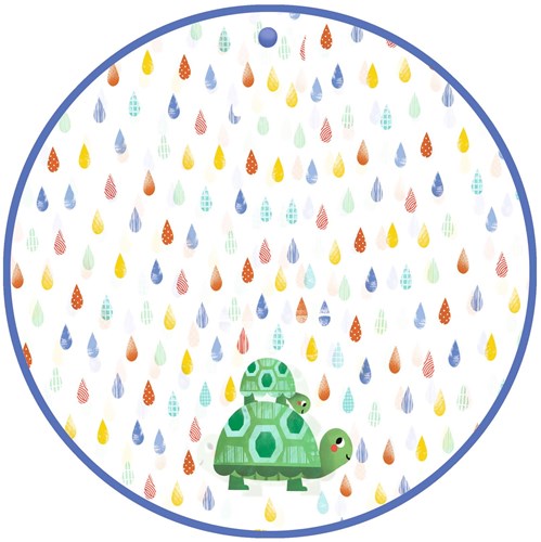 Djeco poncho de pluie Tortoise rain cape - S pour enfants-2