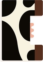 Djeco lettre en bois E - alphabet animal graphique pour chambre d'enfant-2
