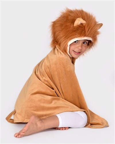 Den Goda Fen cape lion déguisement enfant 3-8 ans multicolore