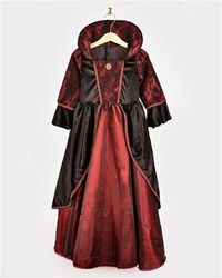 Den Goda Fen robe déguisement reine vampire deluxe taille 134-140