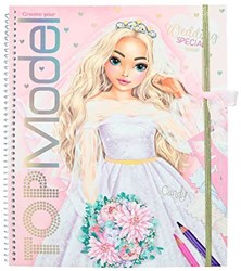 Depesche TOPModel Livre de coloriage Create your Wedding Special