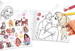 TOPModel Kitty kleurboek KITTY and DOGGY