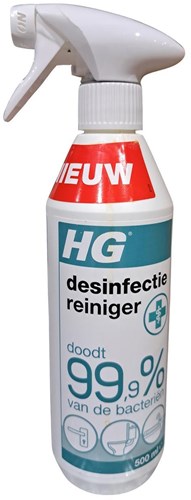 HG nettoyant désinfectant formule puissante 500ml produit de nettoyage