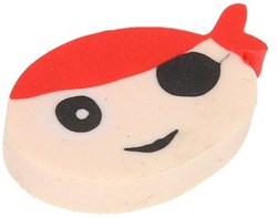Balle souple pirate anti-stress jouet coloré
