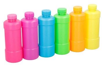 Jouet bulles de savon 700ml avec baguette pour s'amuser dehors
