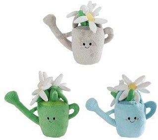 Plante en peluche arrosoir avec fleurs 20cm jouet cadeau