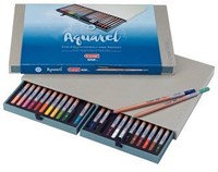 Bruynzeel crayons aquarellables coffret 24 pièces pour dessin créatif