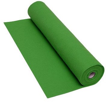 Colorations rouleau de feutrine verte matériel créatif 160 gsm 5 m x 45 cm