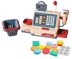 Caisse enregistreuse jouet - caisse interactive avec accessoires