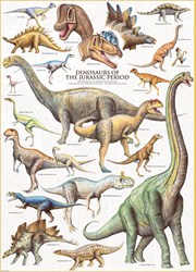 Eurographics puzzle dinosaures - 1000 pièces carton