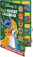 Disney calendrier de l'Avent 5-en-1 avec histoires et activités pour enfants