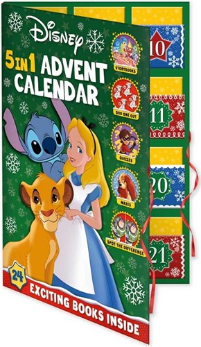 Disney calendrier de l'Avent 5-en-1 avec histoires et activités pour enfants