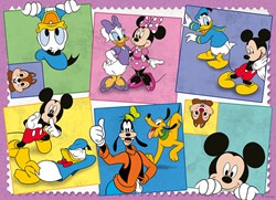 Nathan puzzle Disney Mickey Mouse monde coloré 45 pièces carton