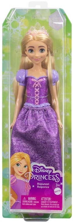 Mattel poupée Disney Princess Raiponce - poupée princesse - cheveux longs