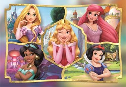 Clementoni puzzle Disney Princess - 104 pièces jouet en carton