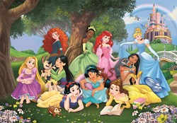 Clementoni puzzle Disney Princess - 104 pièces puzzle carton enfant