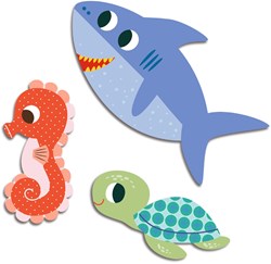 Djeco jouet en bois animaux marins - jouet éducatif enfants