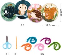Djeco Petit pas avec fil - Jouet en bois FSC MIX pour tout-petits-3