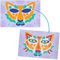 Djeco kit de peinture symétrie - set créatif pour enfants-2