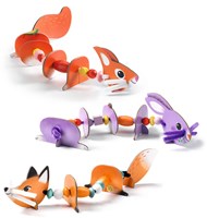 Djeco jouet d'enfilage perles animaux FSC MIX - jouet éducatif